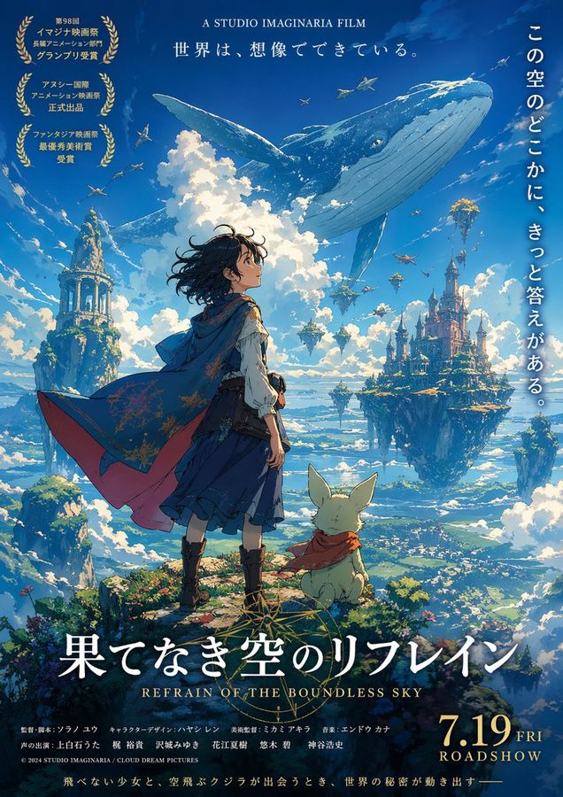 架空动漫电影海报