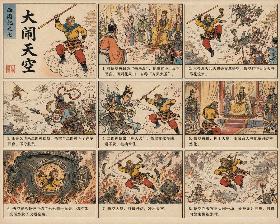 中国连环画风格